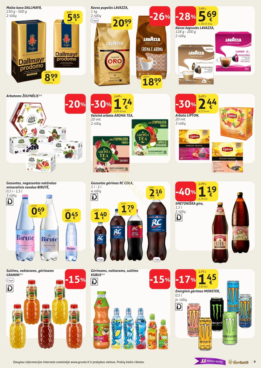 GRŪSTĖ akcijų leidinys Nr. 4 puslapis 9