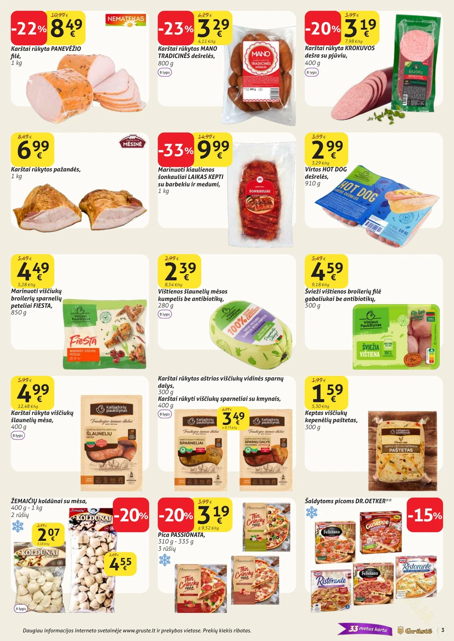 GRŪSTĖ akcijų leidinys Nr. 5 puslapis 3