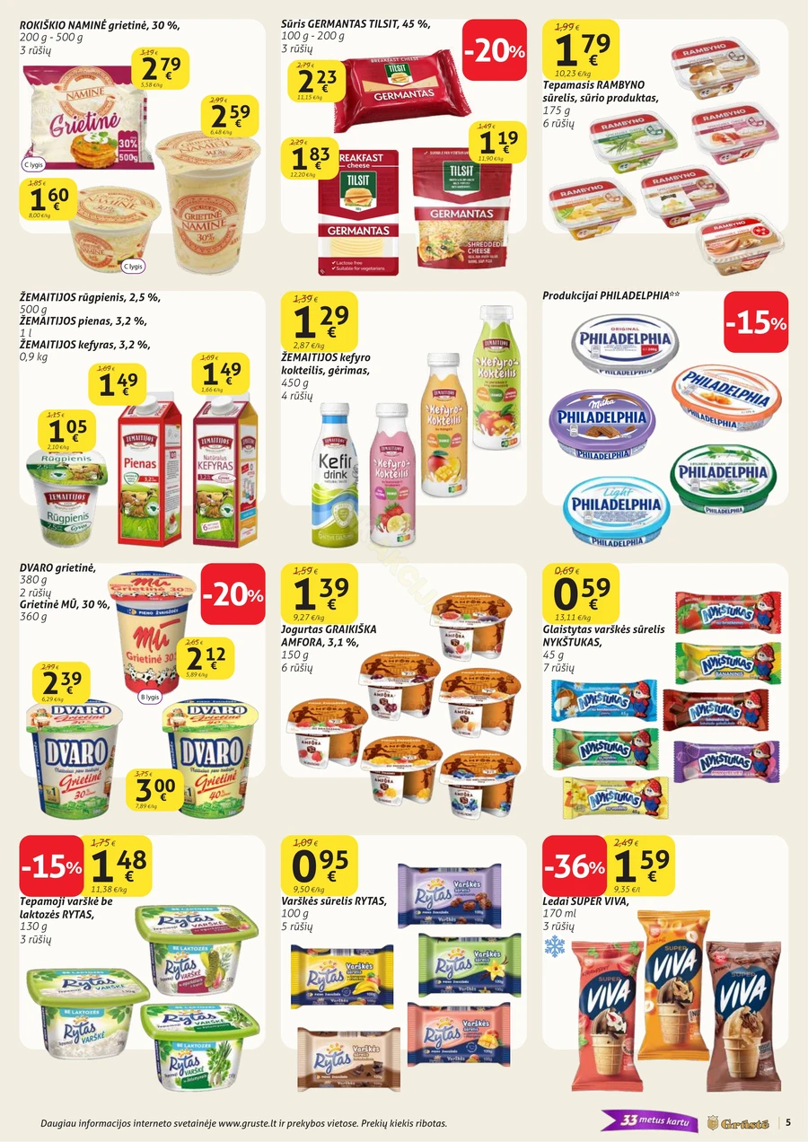 GRŪSTĖ akcijų leidinys Nr. 5 puslapis 5