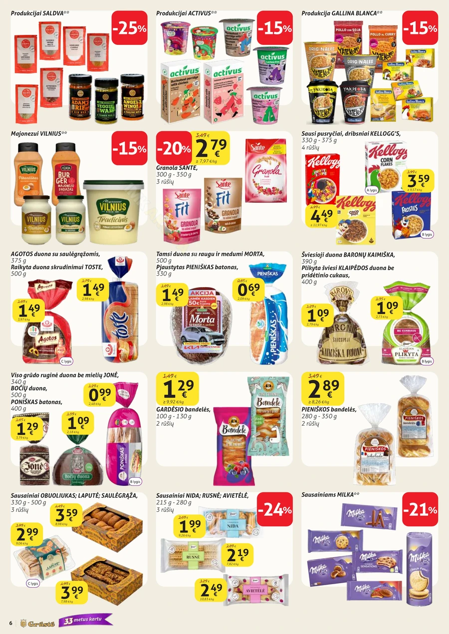 GRŪSTĖ akcijų leidinys Nr. 5 puslapis 6