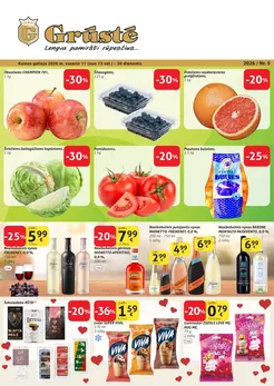 GRŪSTĖ akcijų leidinys Nr. 5