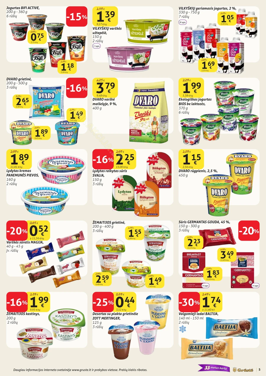 GRŪSTĖ akcijų leidinys Nr. 6 puslapis 5