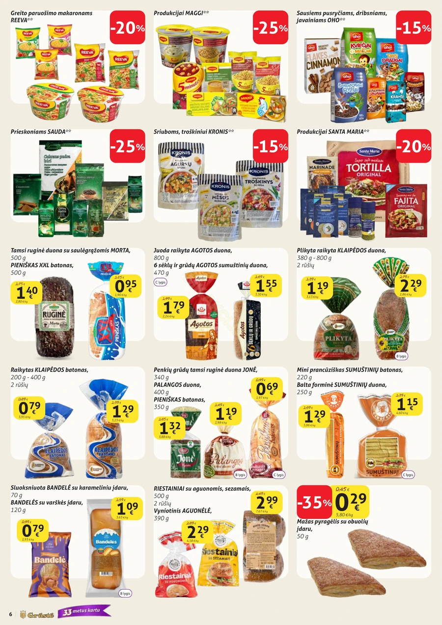 GRŪSTĖ akcijų leidinys Nr. 6 puslapis 6