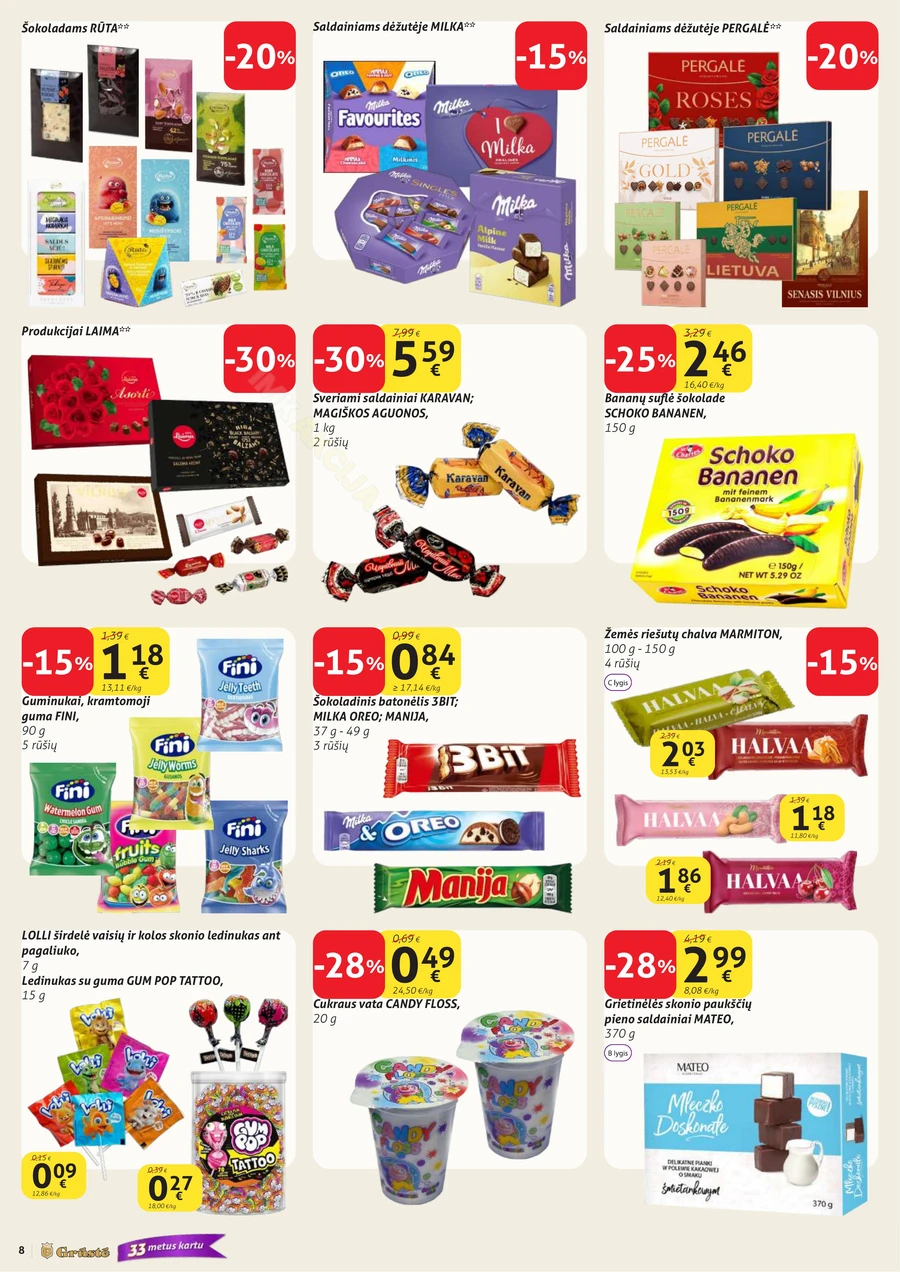 GRŪSTĖ akcijų leidinys Nr. 6 puslapis 8