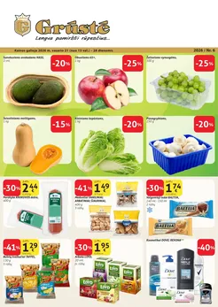 GRŪSTĖ akcijų leidinys Nr. 6
