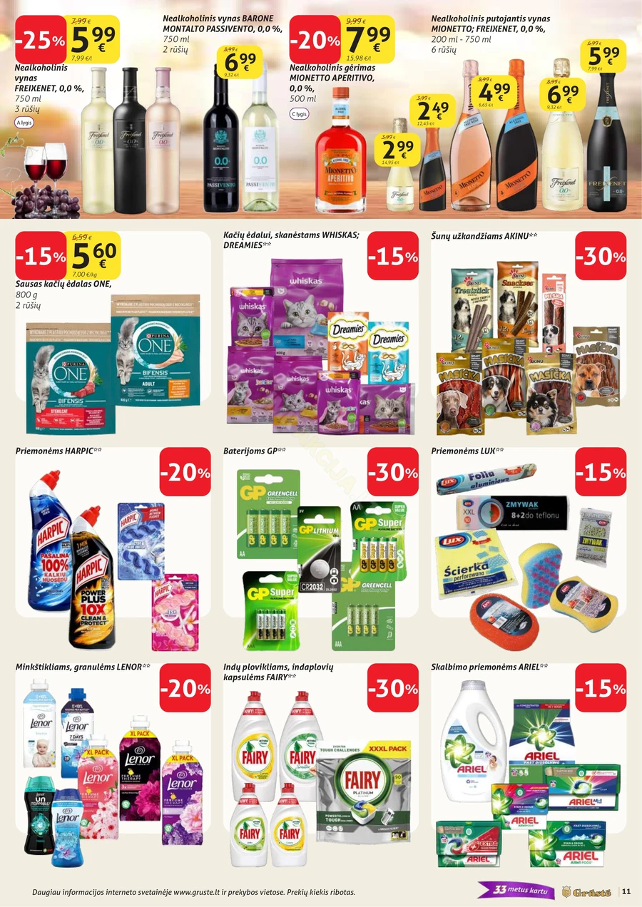 GRŪSTĖ akcijų leidinys Nr. 8 puslapis 11