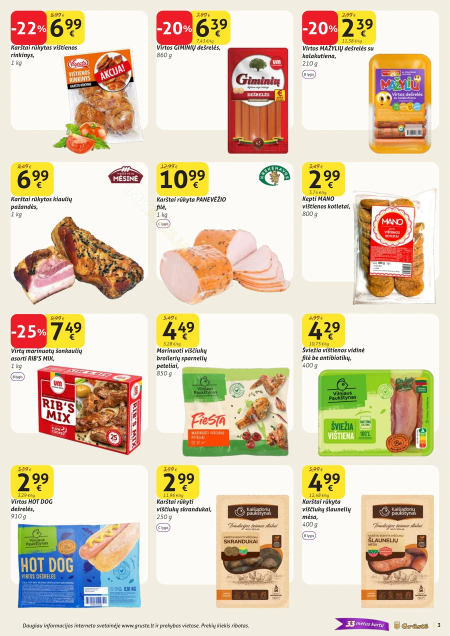 GRŪSTĖ akcijų leidinys Nr. 8 puslapis 3