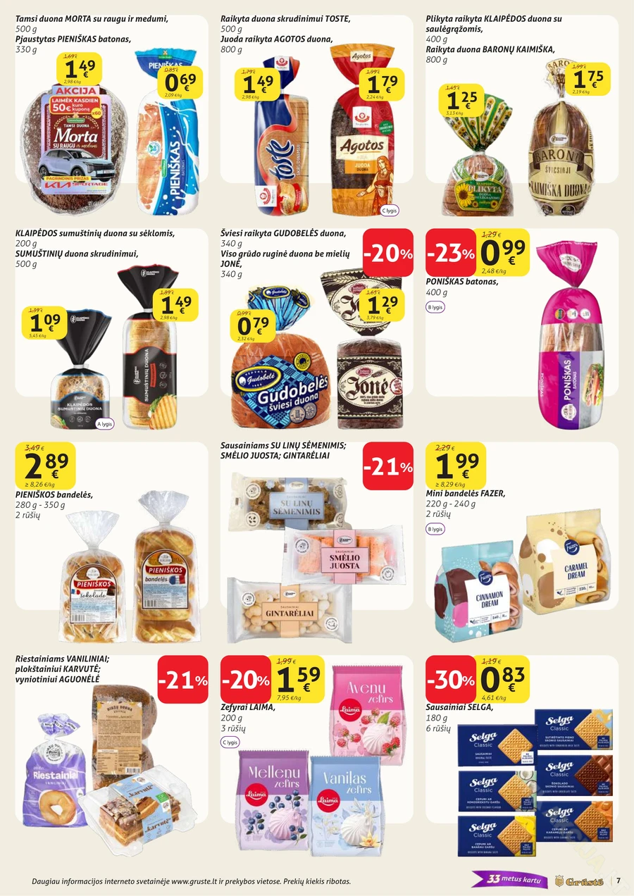 GRŪSTĖ akcijų leidinys Nr. 8 puslapis 7