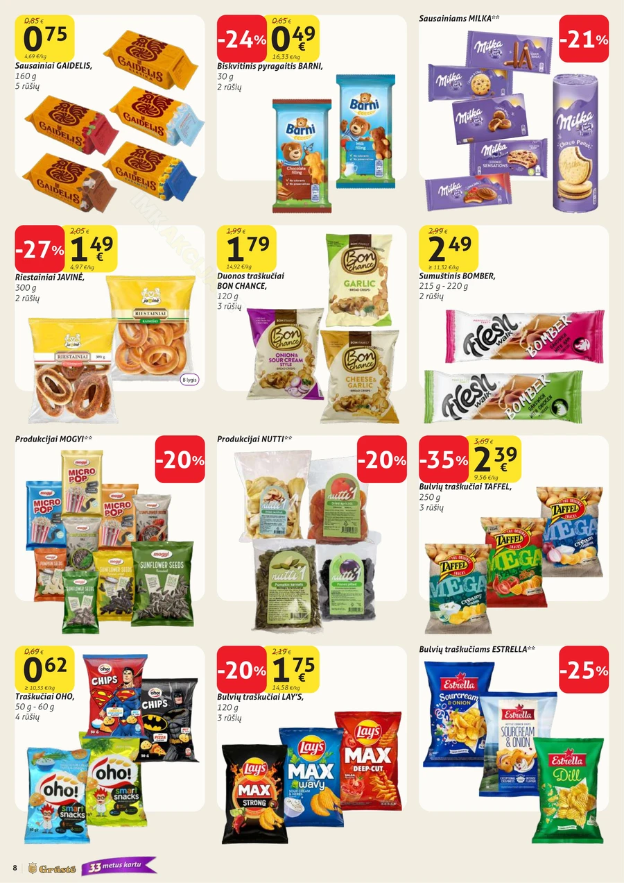 GRŪSTĖ akcijų leidinys Nr. 8 puslapis 8