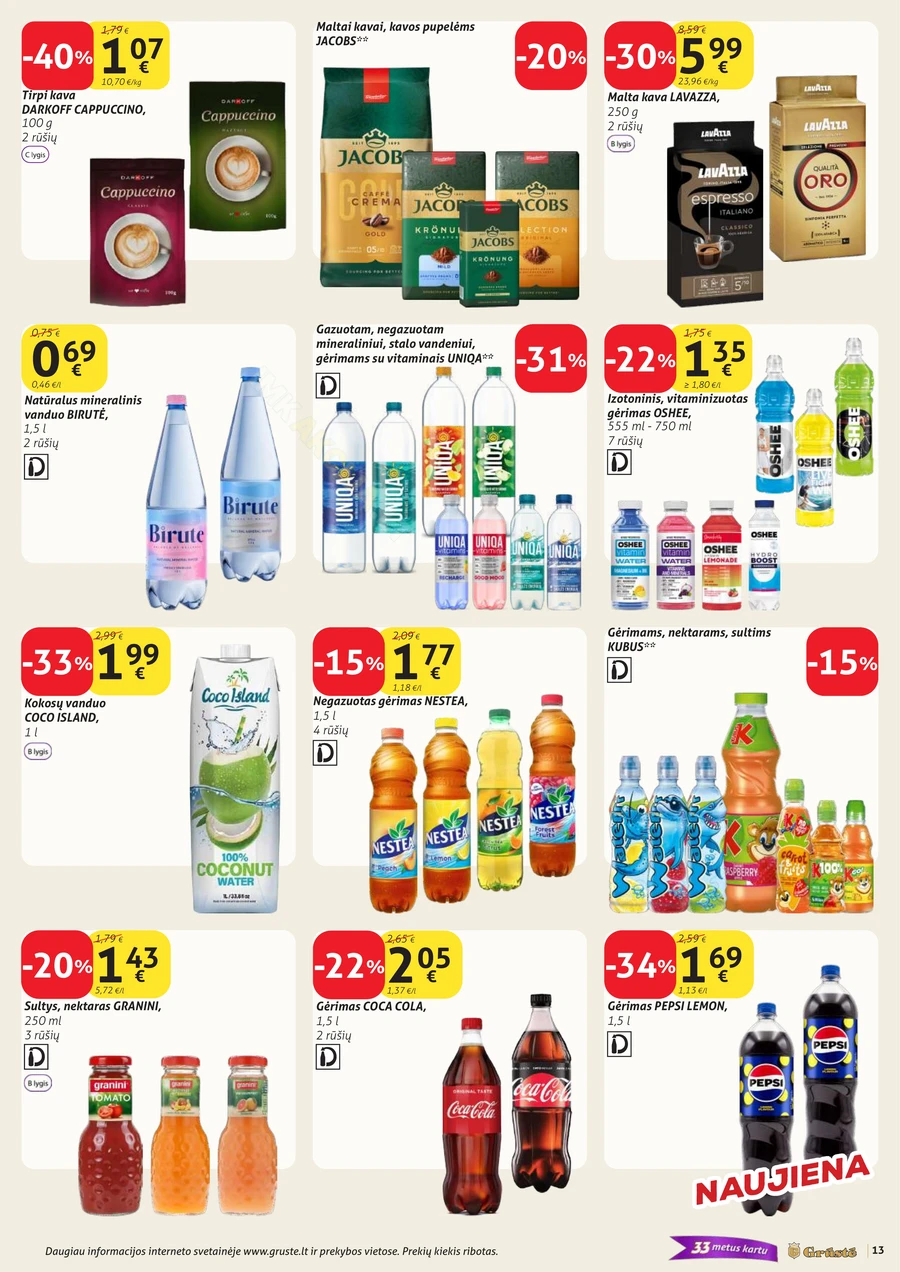 GRŪSTĖ akcijų leidinys Nr. 9 puslapis 13