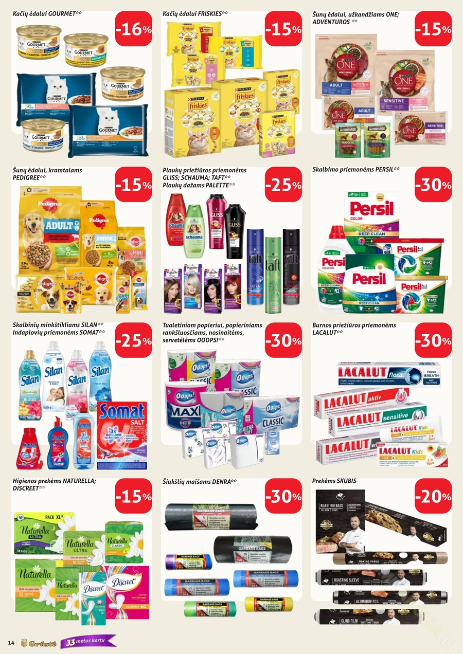 GRŪSTĖ akcijų leidinys Nr. 9 puslapis 14