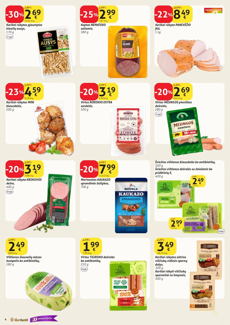 GRŪSTĖ akcijų leidinys Nr. 9 puslapis 4