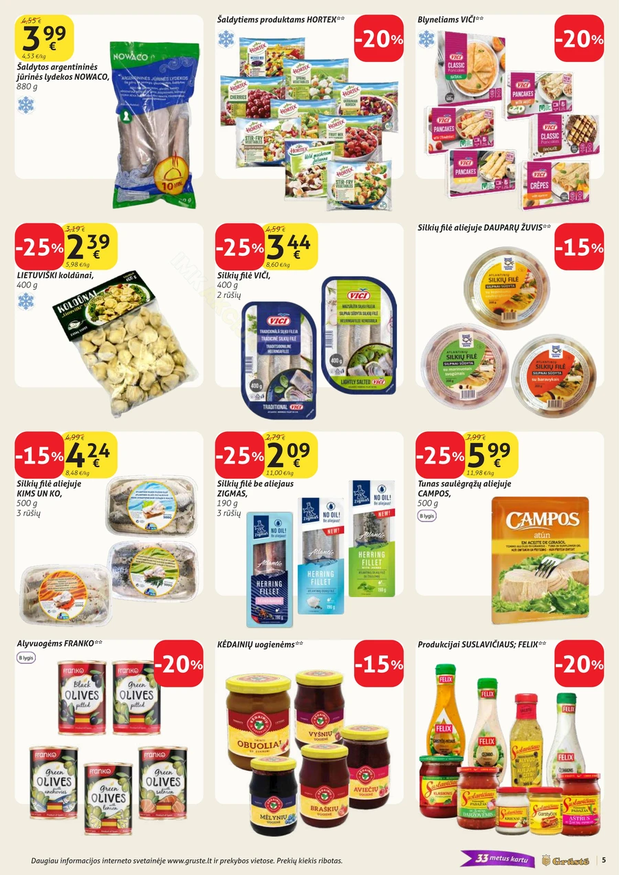 GRŪSTĖ akcijų leidinys Nr. 9 puslapis 5