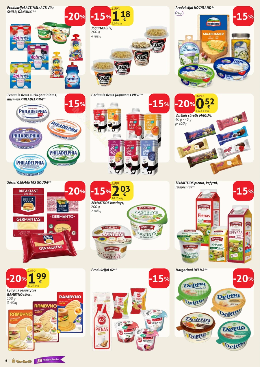 GRŪSTĖ akcijų leidinys Nr. 9 puslapis 6