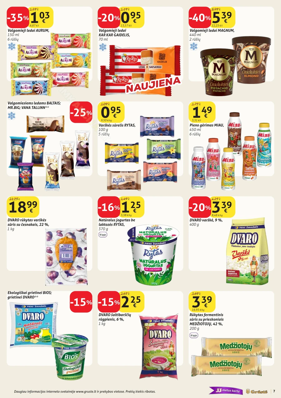 GRŪSTĖ akcijų leidinys Nr. 9 puslapis 7