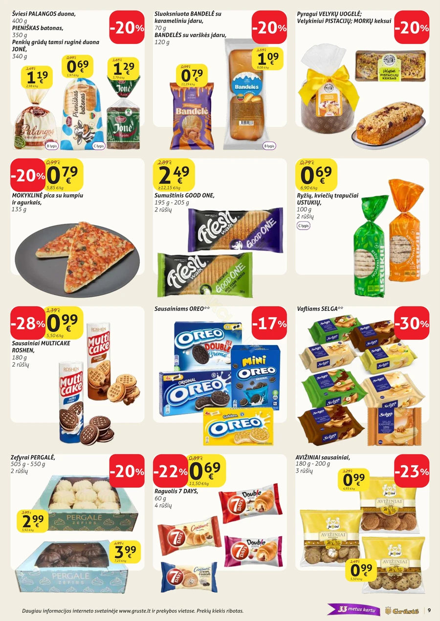 GRŪSTĖ akcijų leidinys Nr. 9 puslapis 9