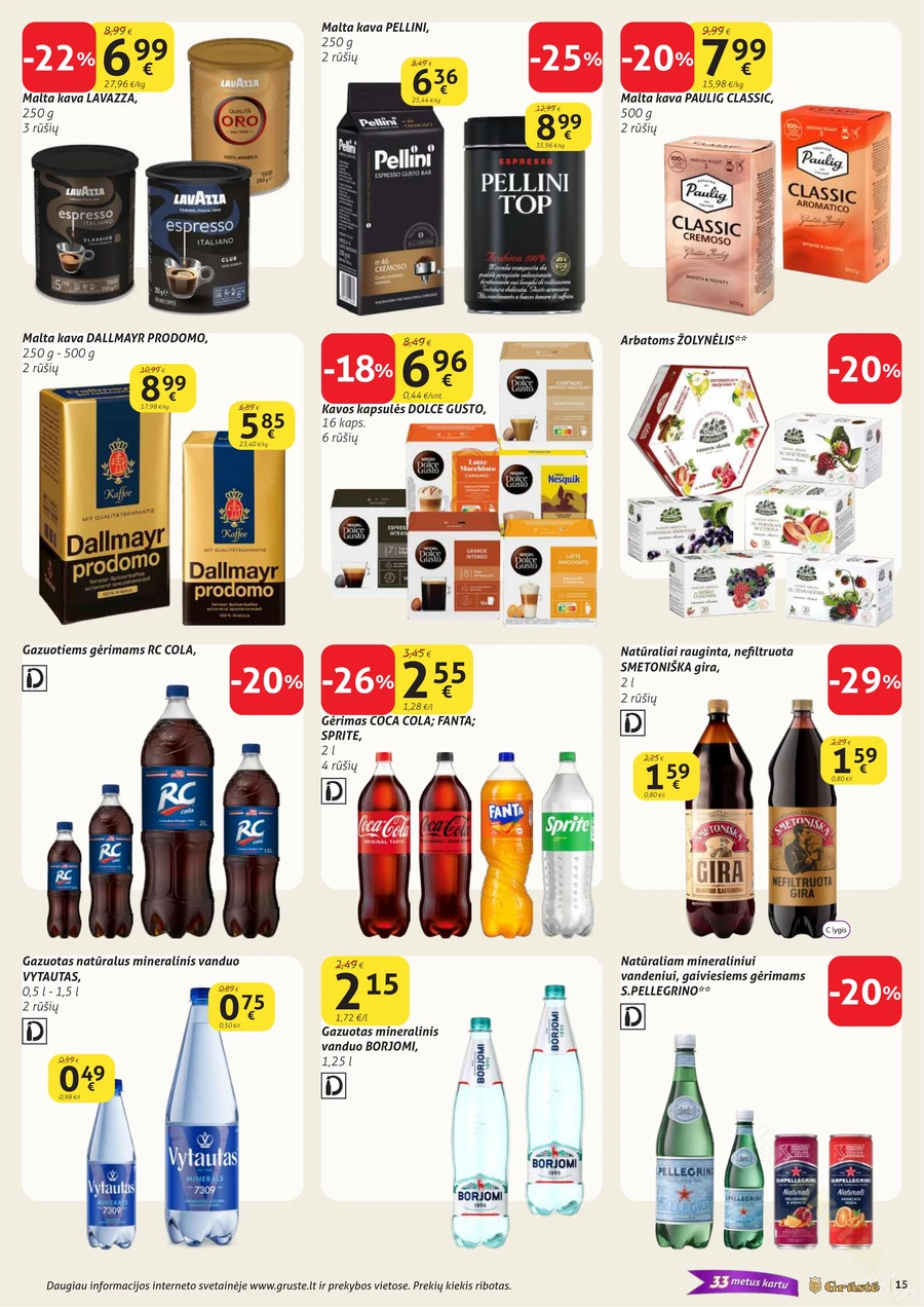 GRŪSTĖ akcijų leidinys Nr. 10 puslapis 15