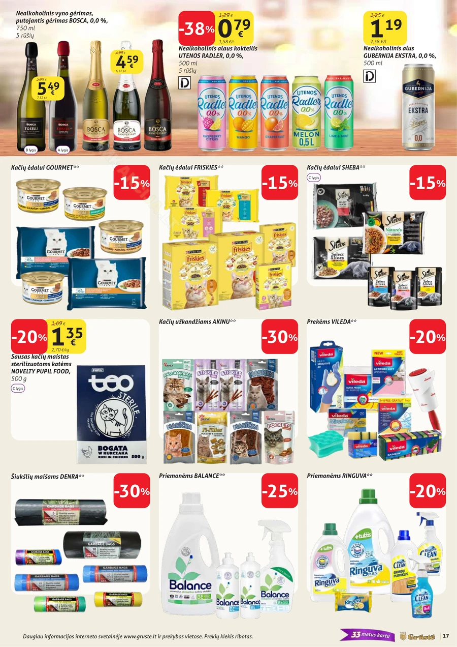 GRŪSTĖ akcijų leidinys Nr. 10 puslapis 17