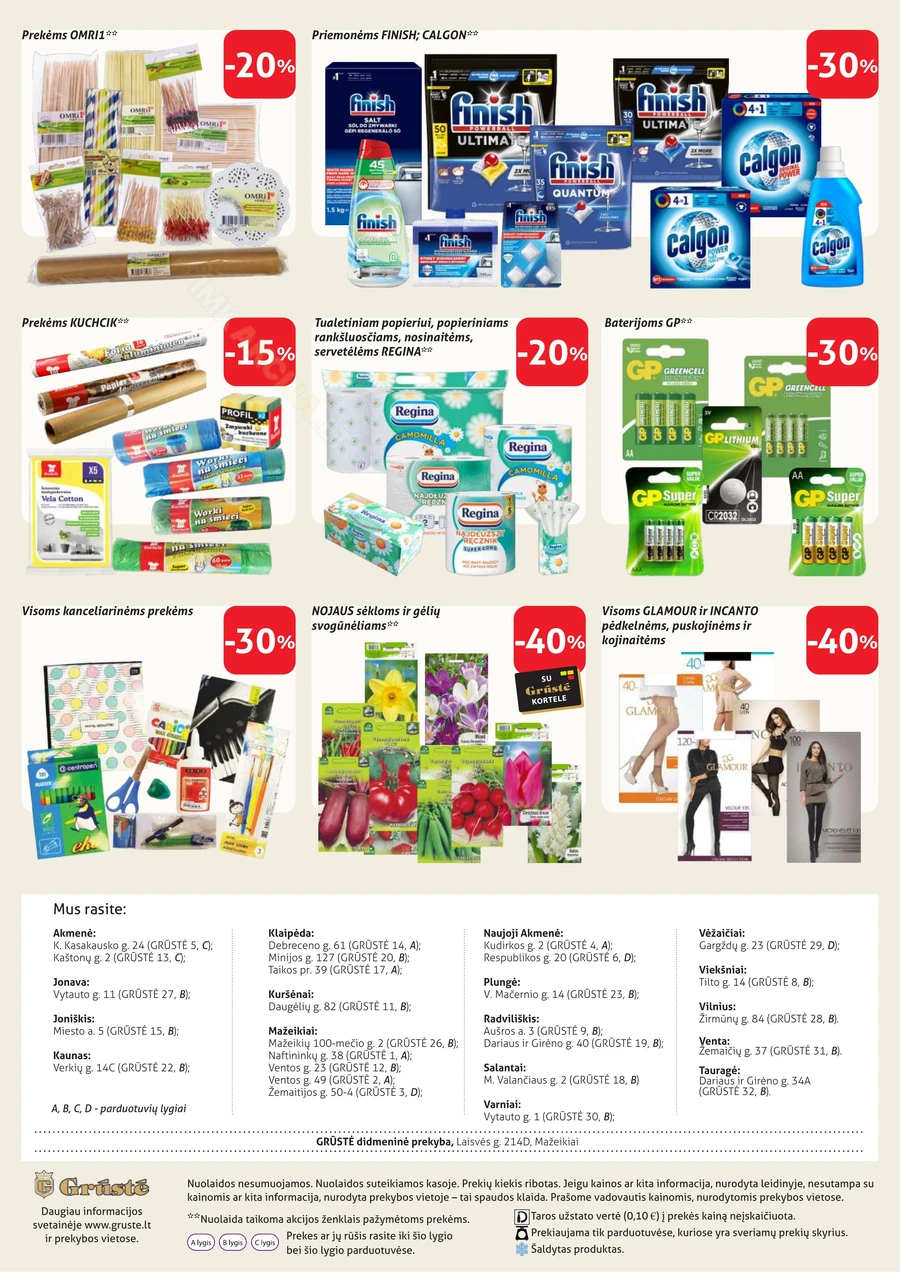 GRŪSTĖ akcijų leidinys Nr. 10 puslapis 19