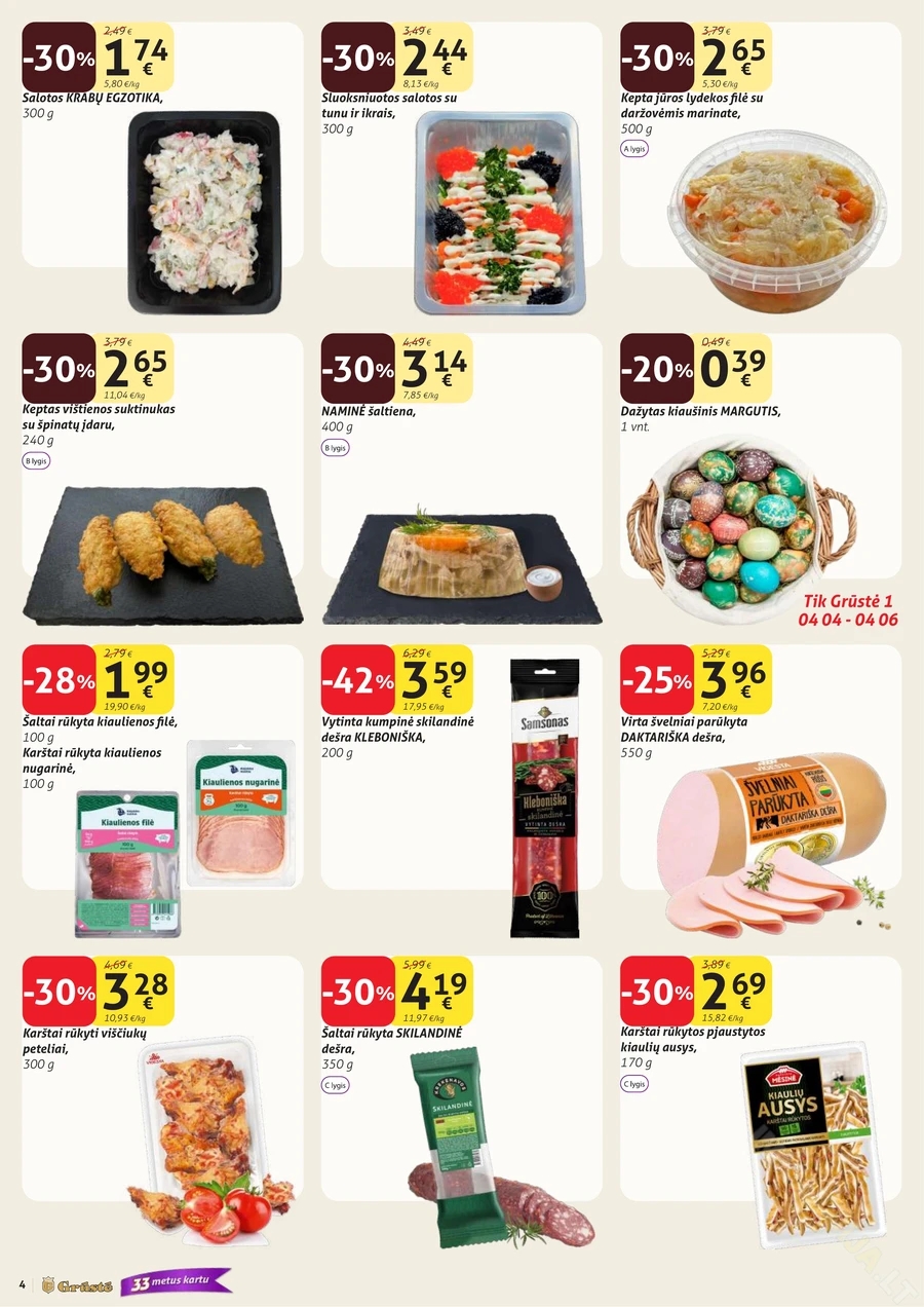 GRŪSTĖ akcijų leidinys Nr. 10 puslapis 4