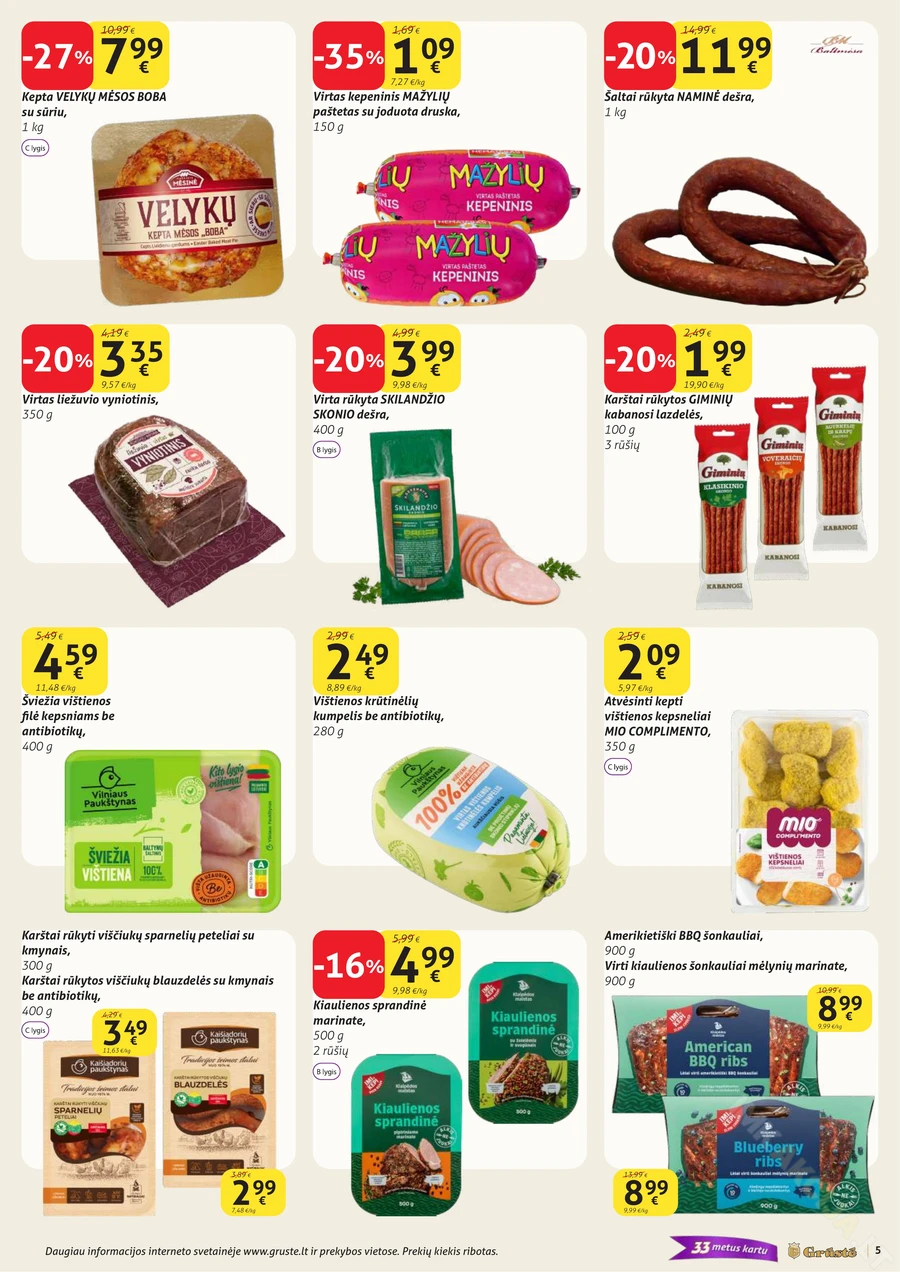 GRŪSTĖ akcijų leidinys Nr. 10 puslapis 5