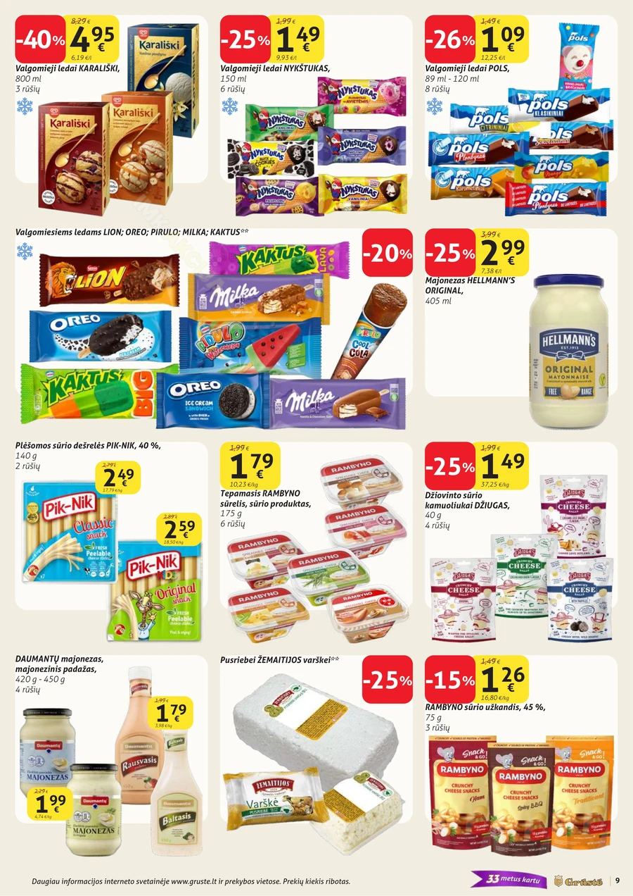 GRŪSTĖ akcijų leidinys Nr. 10 puslapis 9