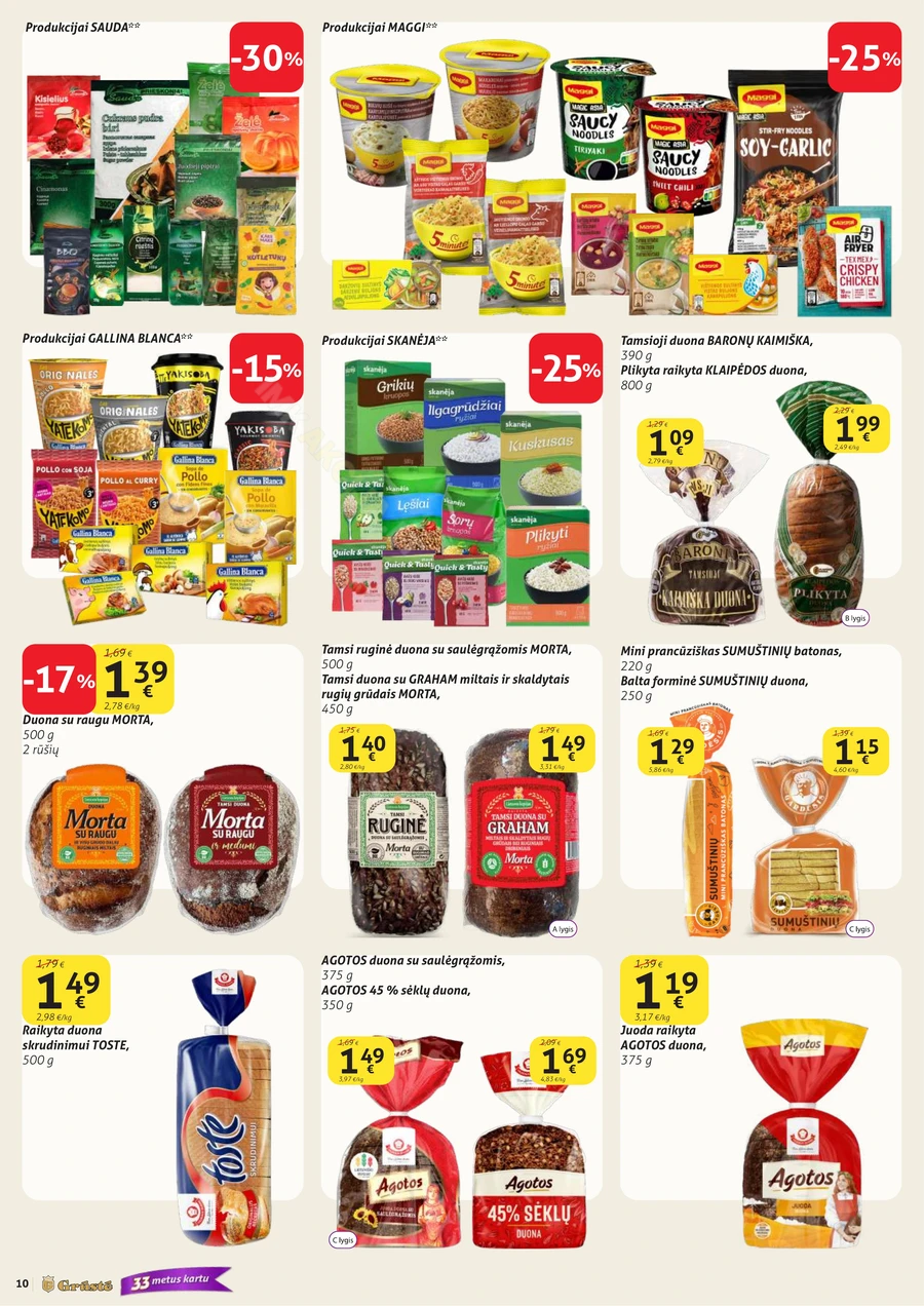 GRŪSTĖ akcijų leidinys Nr. 10 puslapis 10