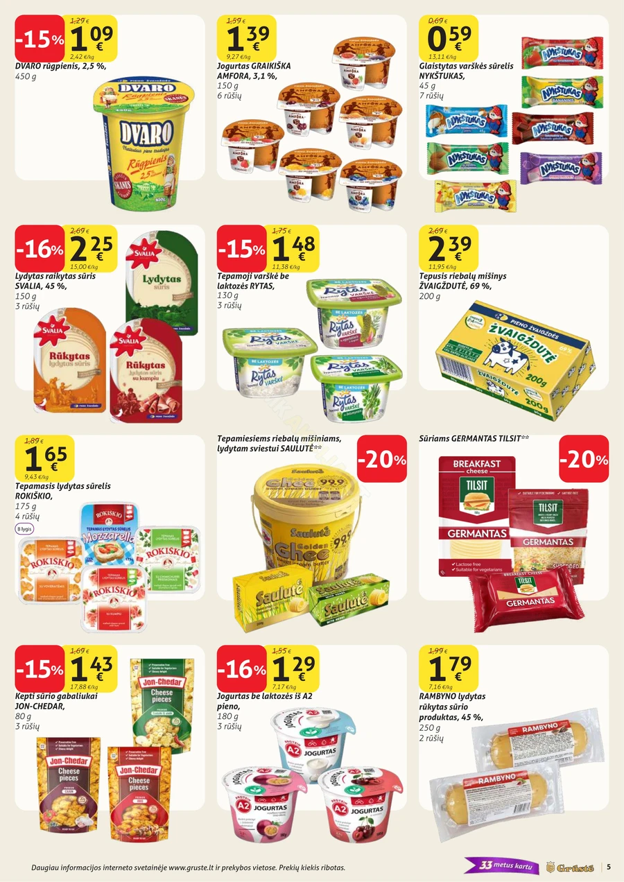 GRŪSTĖ akcijų leidinys Nr. 11 puslapis 5