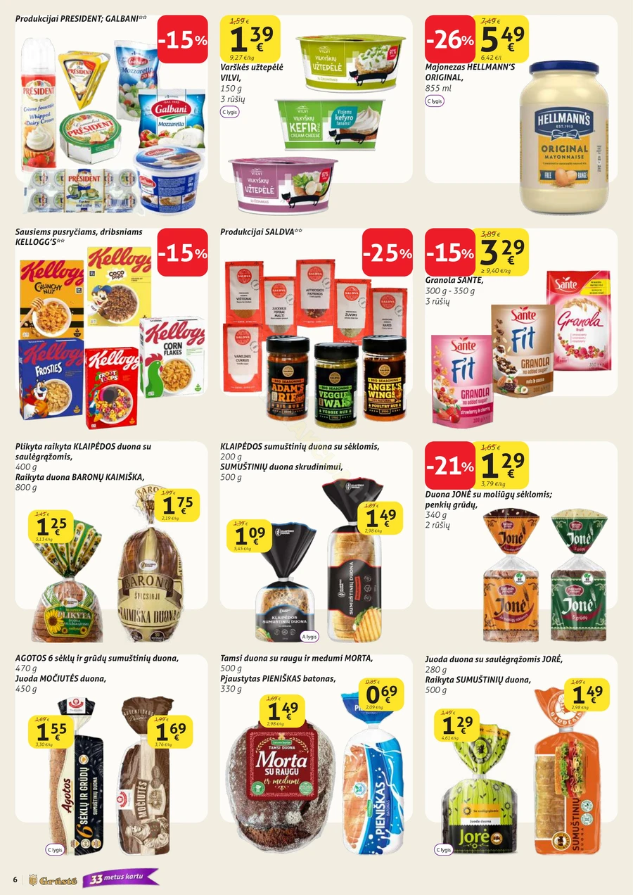 GRŪSTĖ akcijų leidinys Nr. 11 puslapis 6