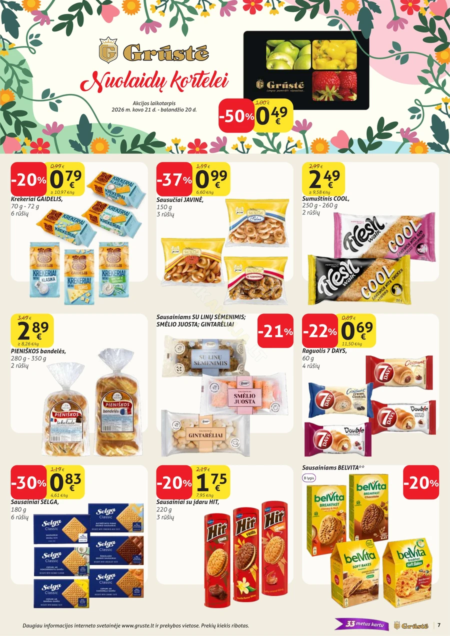 GRŪSTĖ akcijų leidinys Nr. 11 puslapis 7