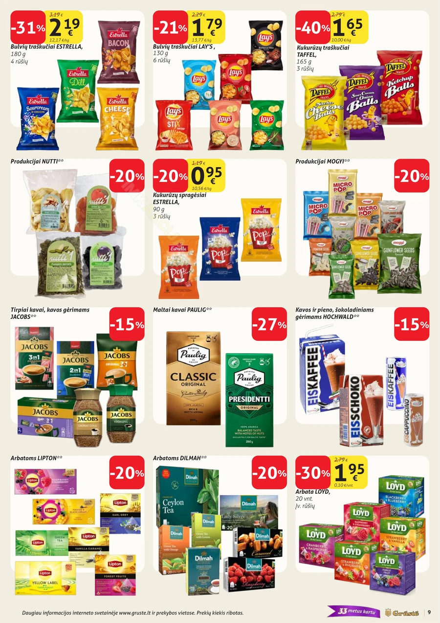 GRŪSTĖ akcijų leidinys Nr. 11 puslapis 9