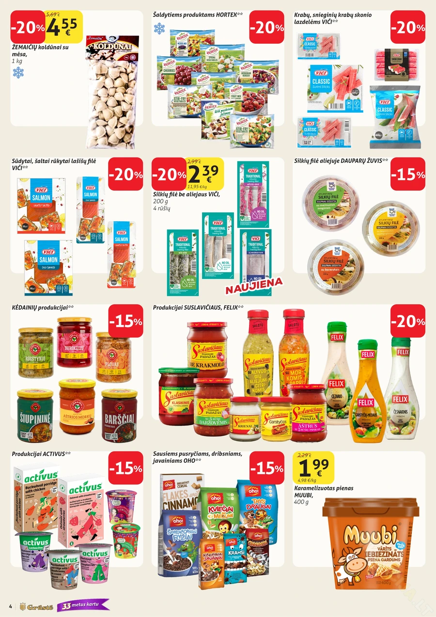 GRŪSTĖ akcijų leidinys Nr. 12 puslapis 4