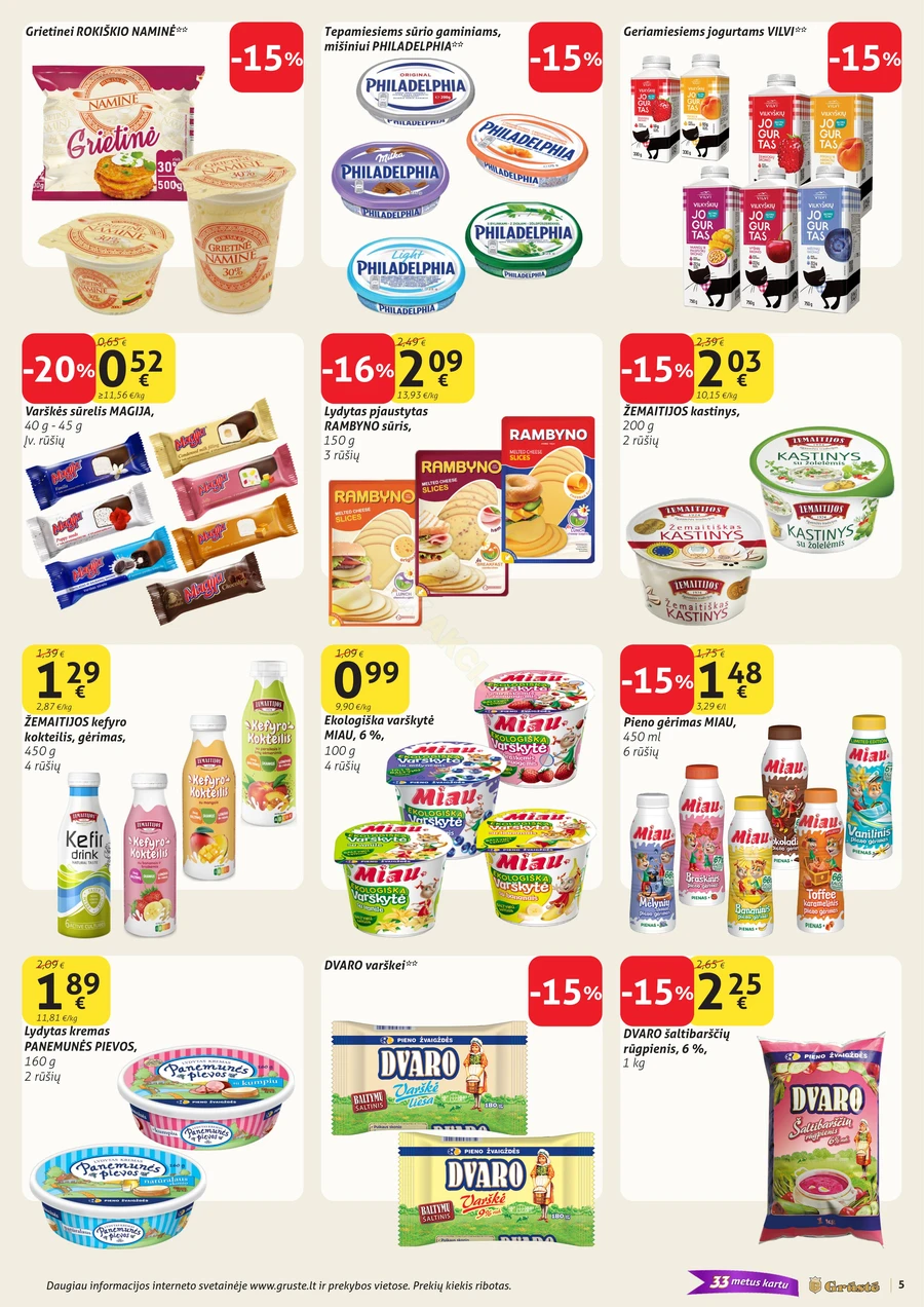 GRŪSTĖ akcijų leidinys Nr. 12 puslapis 5