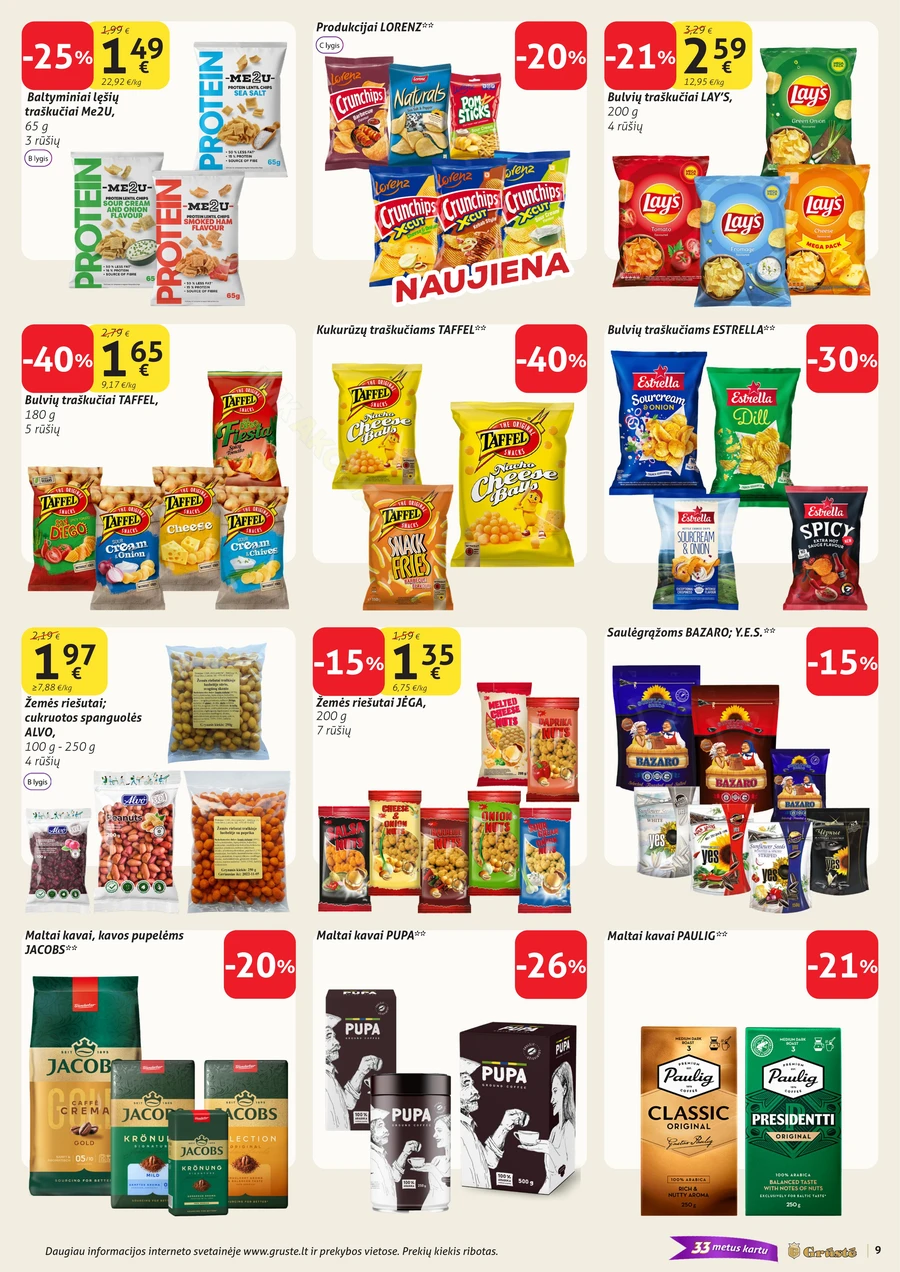 GRŪSTĖ akcijų leidinys Nr. 12 puslapis 9