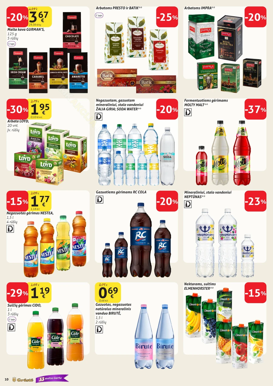 GRŪSTĖ akcijų leidinys Nr. 12 puslapis 10