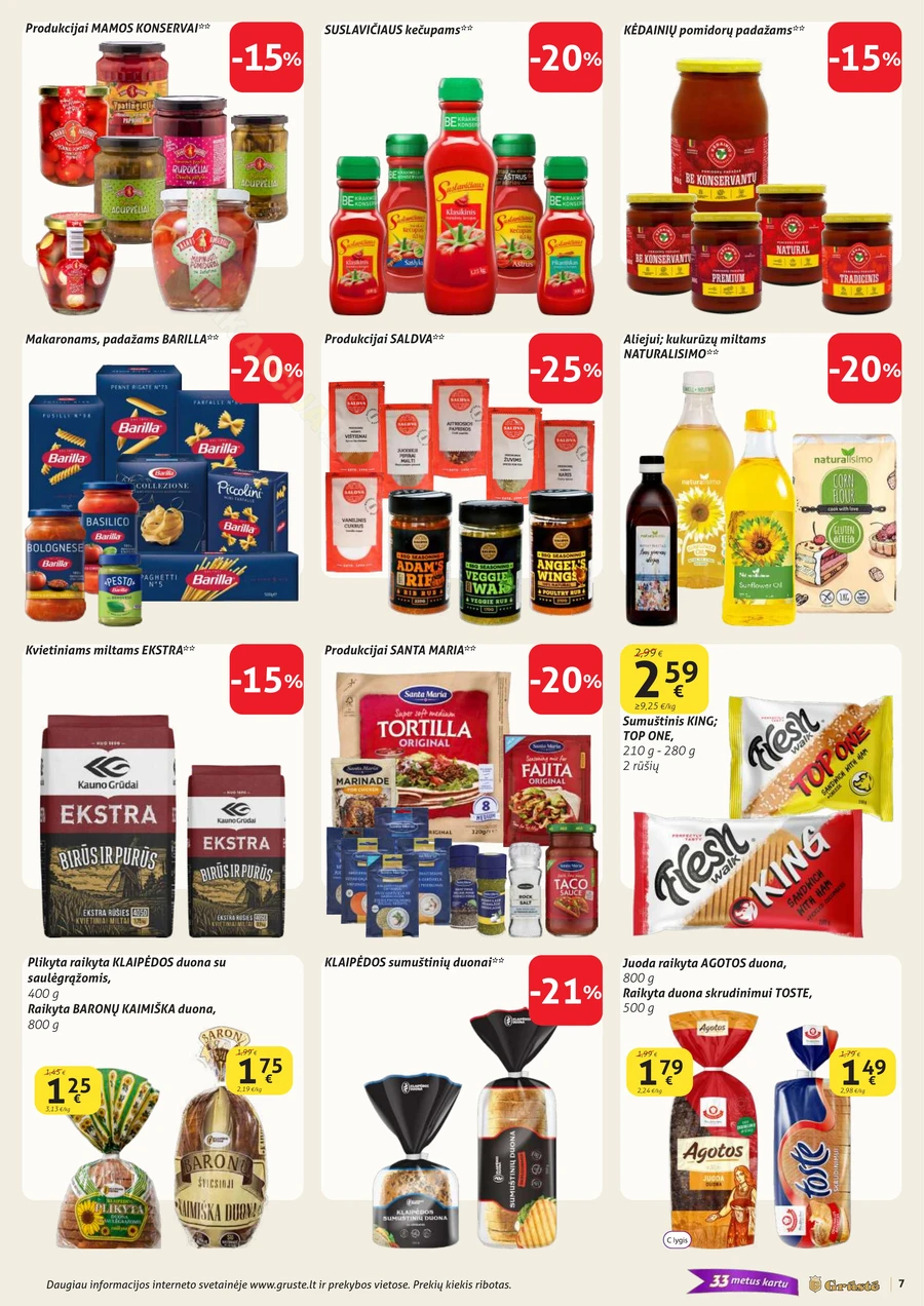 GRŪSTĖ akcijų leidinys Nr. 14 puslapis 7