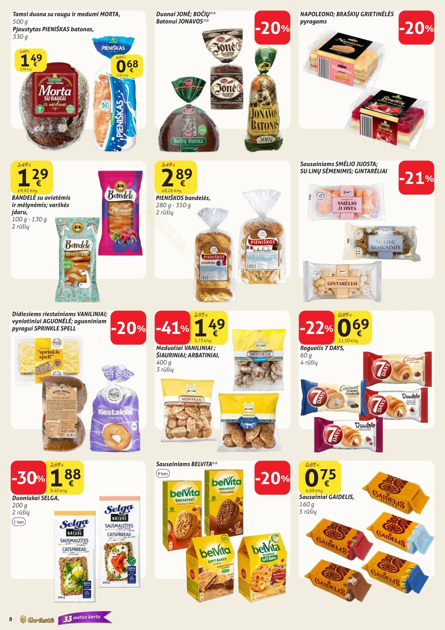 GRŪSTĖ akcijų leidinys Nr. 14 puslapis 8