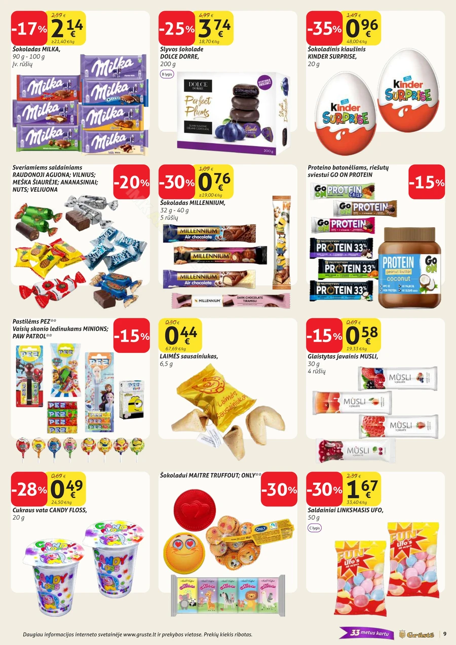 GRŪSTĖ akcijų leidinys Nr. 14 puslapis 9