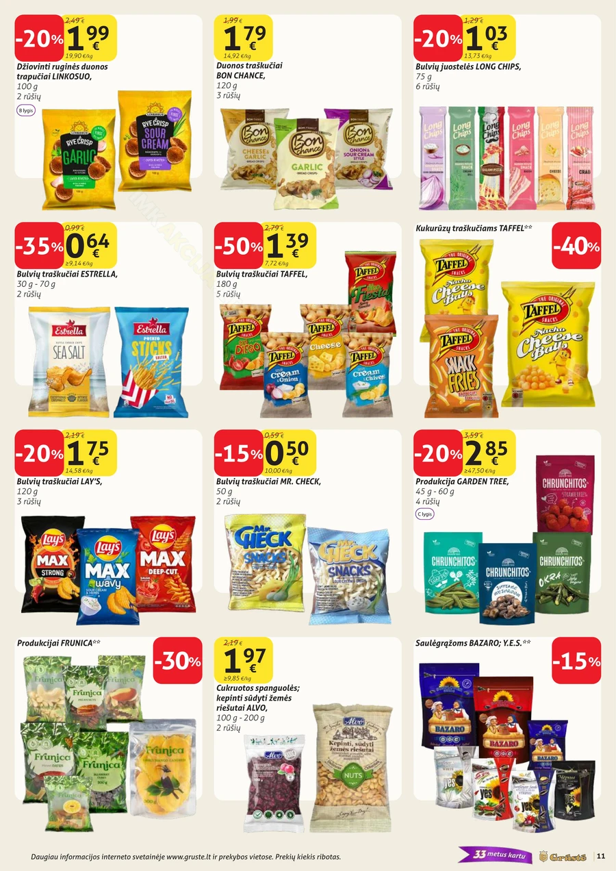 GRŪSTĖ akcijų leidinys Nr. 18 puslapis 11