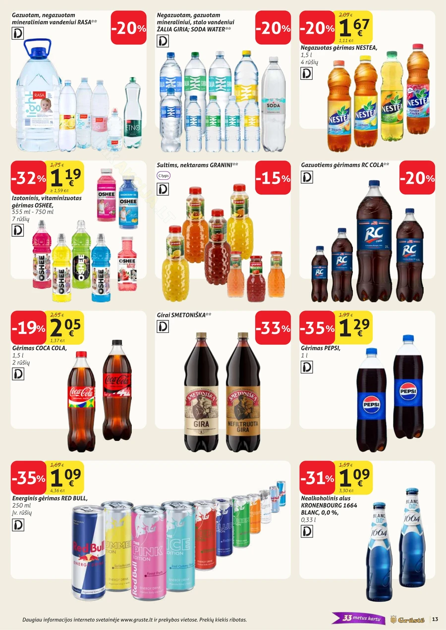 GRŪSTĖ akcijų leidinys Nr. 18 puslapis 13