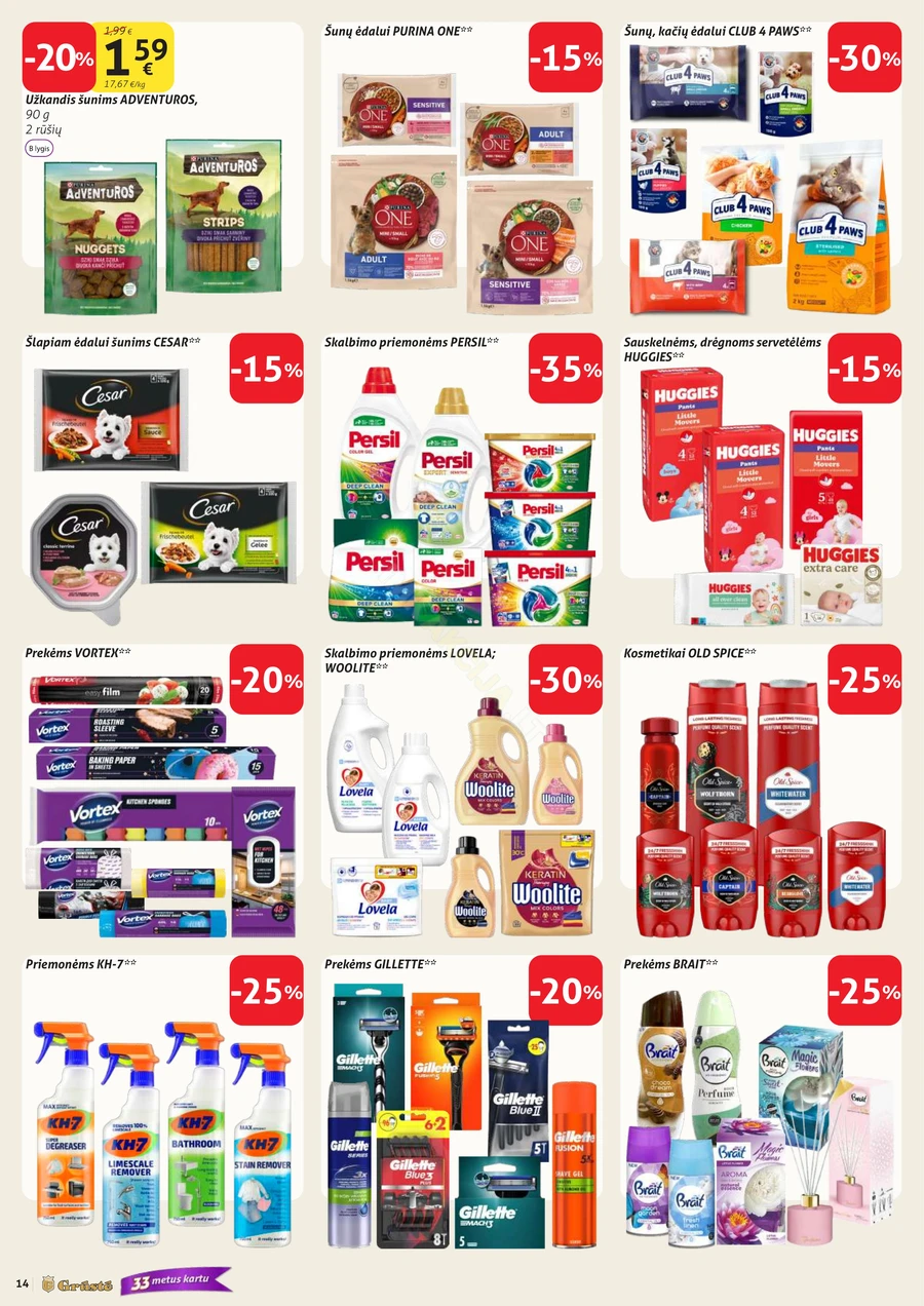 GRŪSTĖ akcijų leidinys Nr. 18 puslapis 14