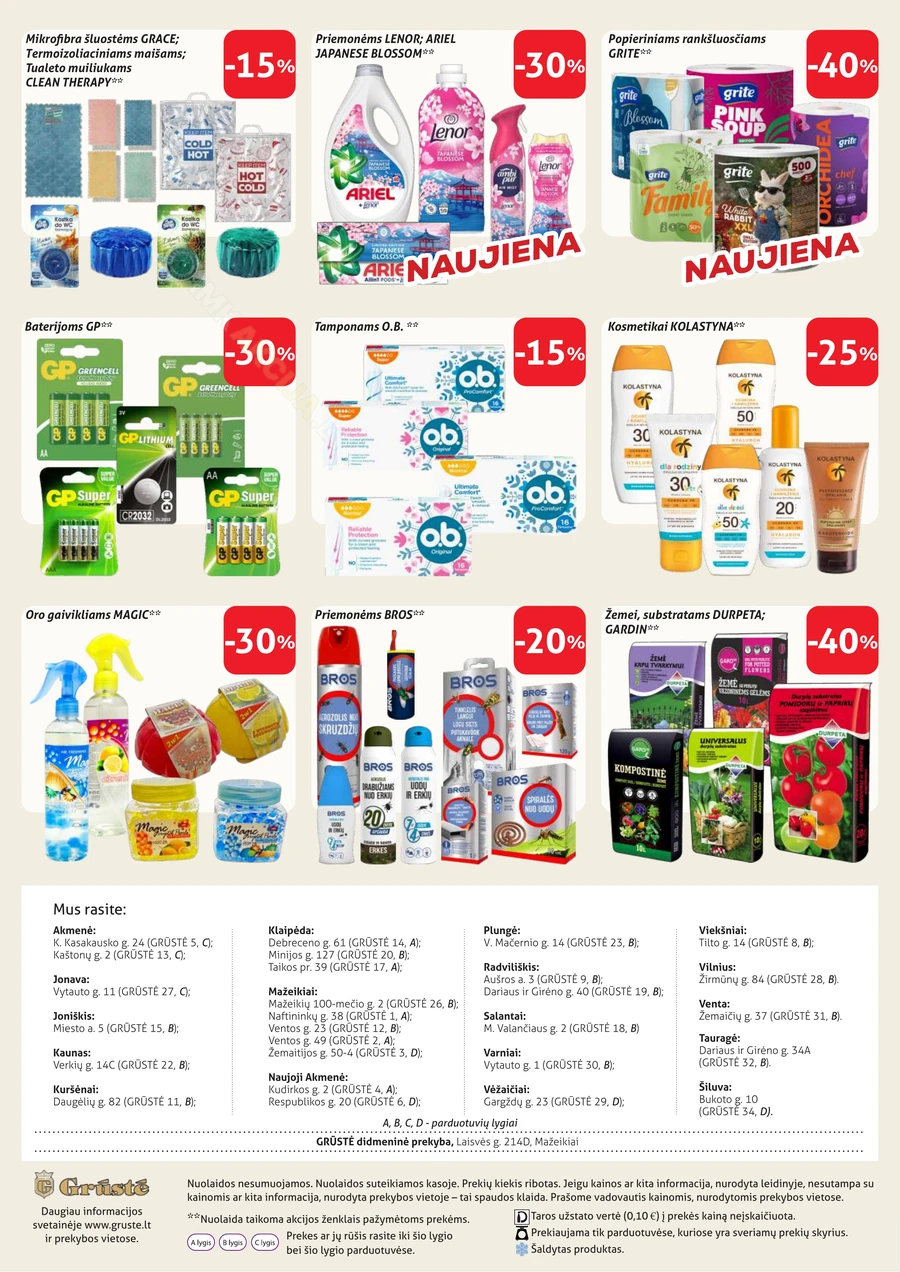 GRŪSTĖ akcijų leidinys Nr. 18 puslapis 15