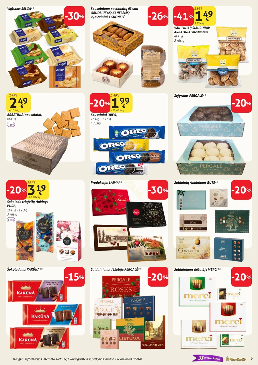 GRŪSTĖ akcijų leidinys Nr. 18 puslapis 9