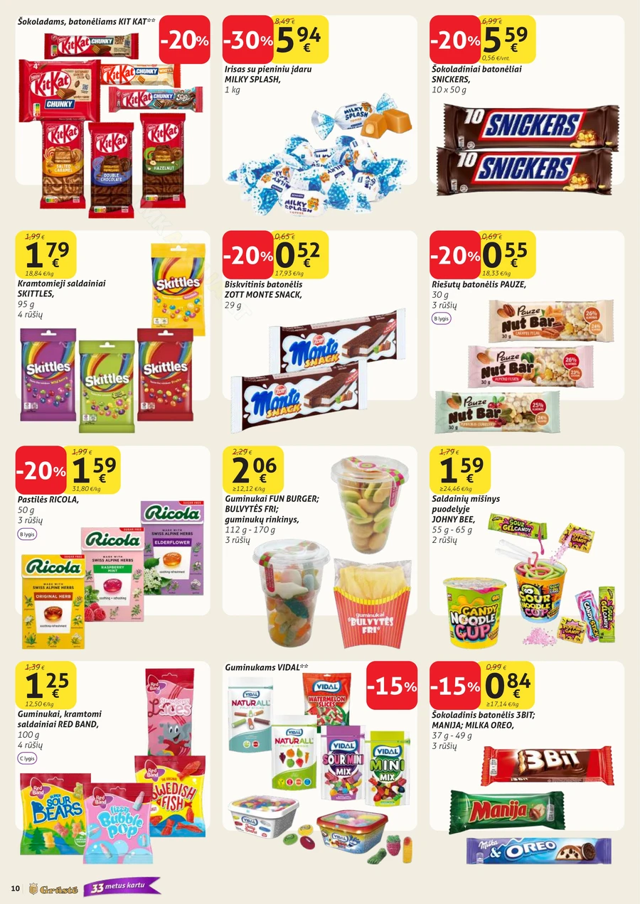 GRŪSTĖ akcijų leidinys Nr. 18 puslapis 10