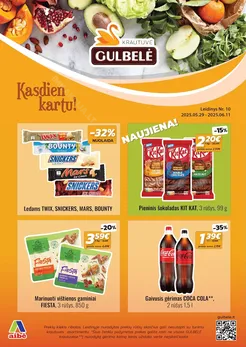 GULBELĖ akcijų leidinys Nr. 10