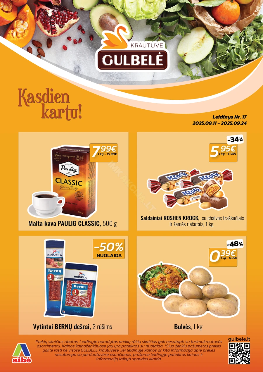 GULBELĖ akcijų leidinys Nr. 17 puslapis 1