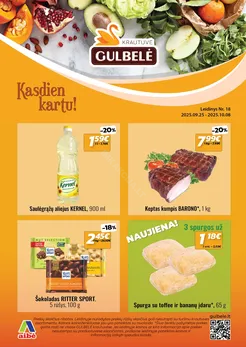 GULBELĖ akcijų leidinys Nr. 18