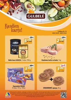 GULBELĖ akcijų leidinys Nr. 19