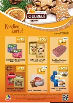 GULBELĖ akcijų leidinys Nr. 22