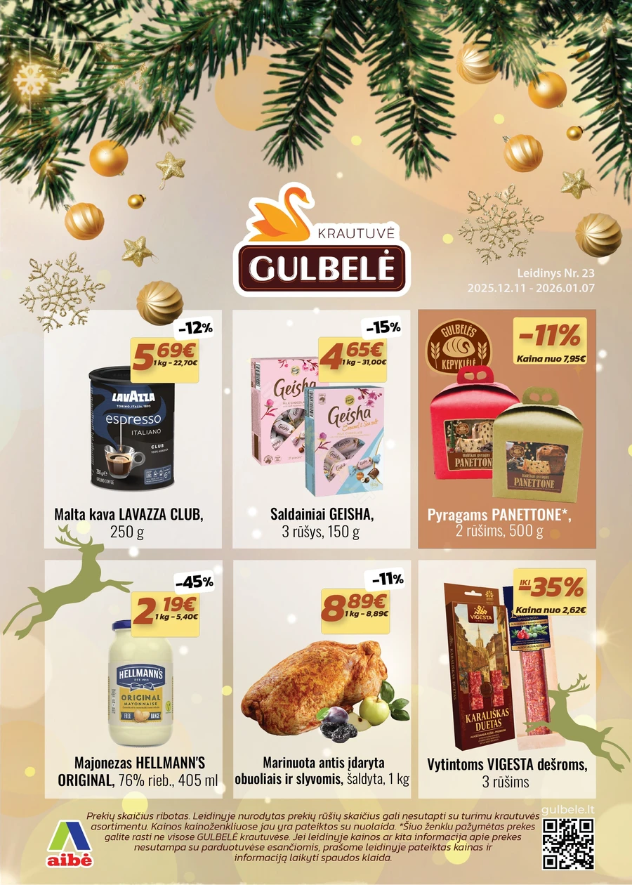 GULBELĖ akcijų leidinys Nr. 23 puslapis 1